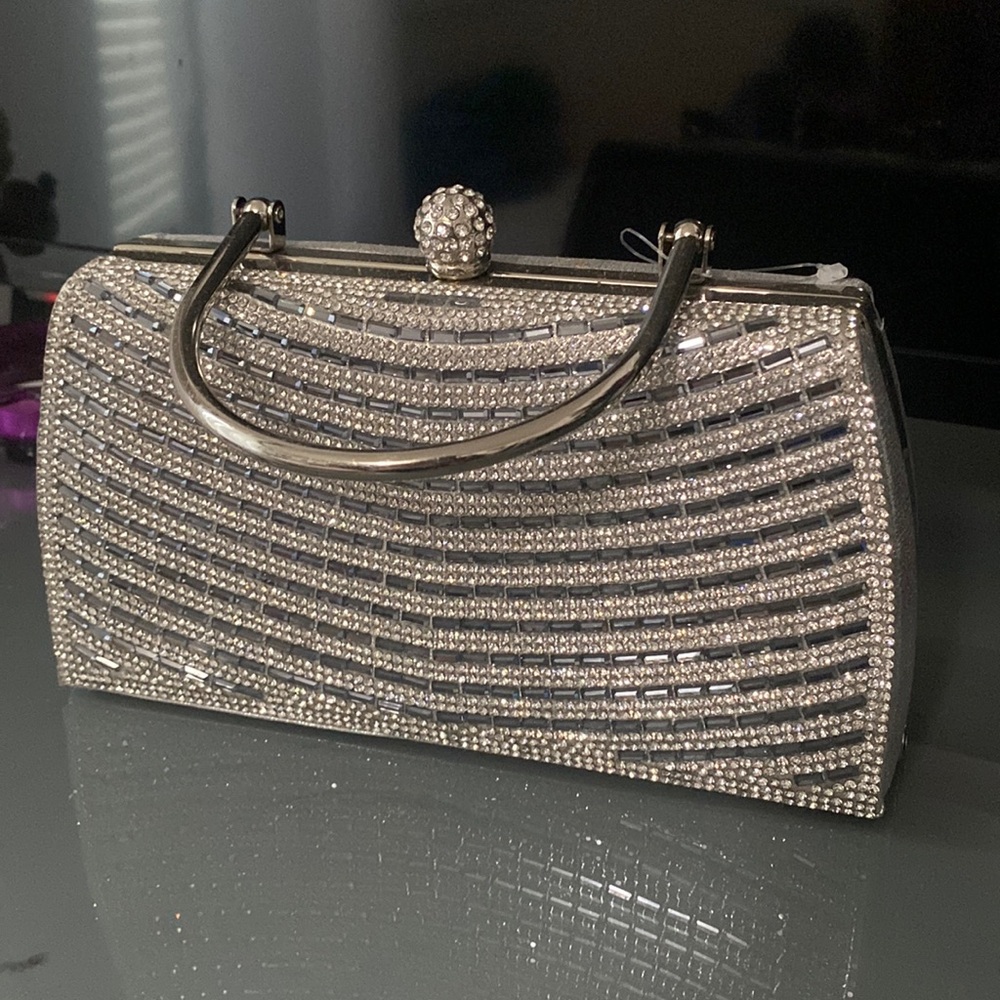 Silver purse